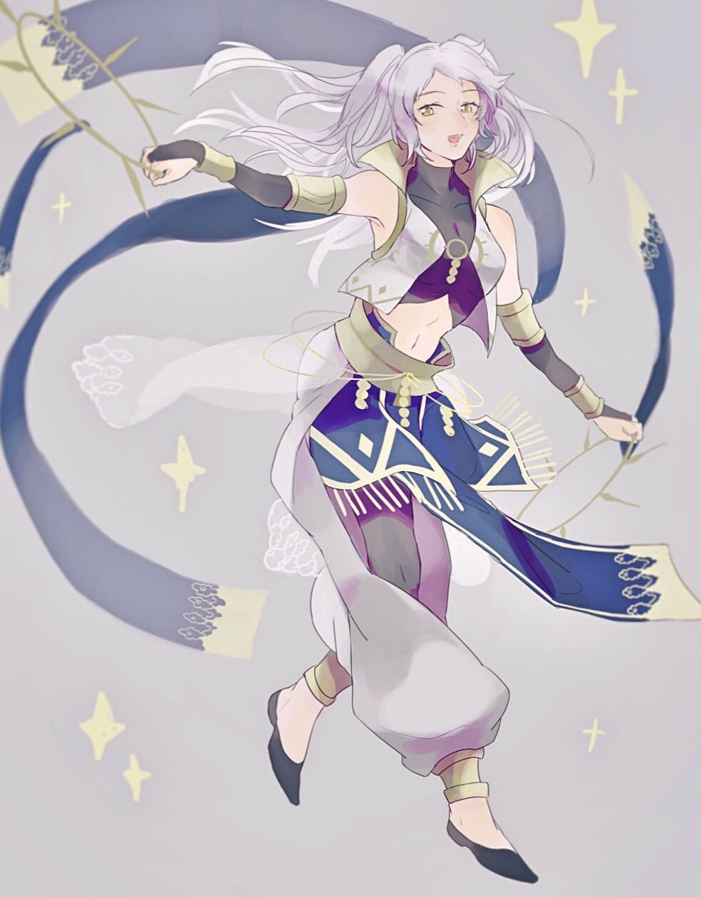 1girl, azur_(fire_emblem), azur_(fire_emblem)_(cosplay), black_gloves, breasts, cleavage, cosplay, crossdressinging