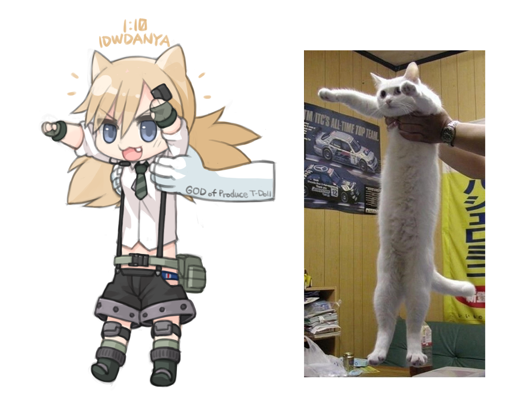 1girl, :3, animal_ears, blonde_hair, blue_eyes, blue_panties, boots, cat_ears
