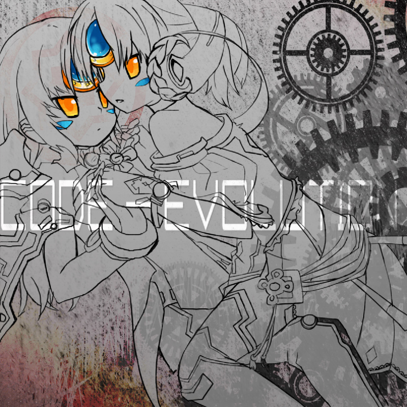 2girls, code:_empress_(elsword), code:_nemesis_(elsword), elsword, eve_(elsword), facial_mark, long_hair, multiple_girls