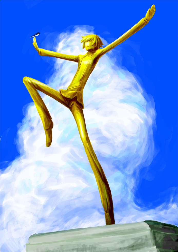 bird_on_hand, birds, cloud, clouds, code_geass, fabulous, lelouch_lamperouge, orobas