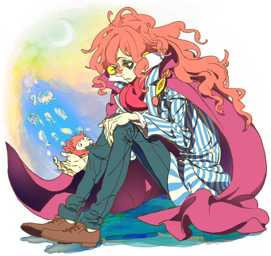 fujimoto, gake_no_ue_no_ponyo, long_hair, male, nasou, ninton, ponyo, ponyo_on_the_cliff_by_the_sea