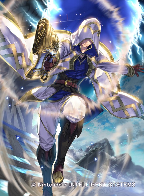 1boy, company_name, copyright_name, fire_emblem, fire_emblem_cipher, fire_emblem_heroes, holding, holding_weapon