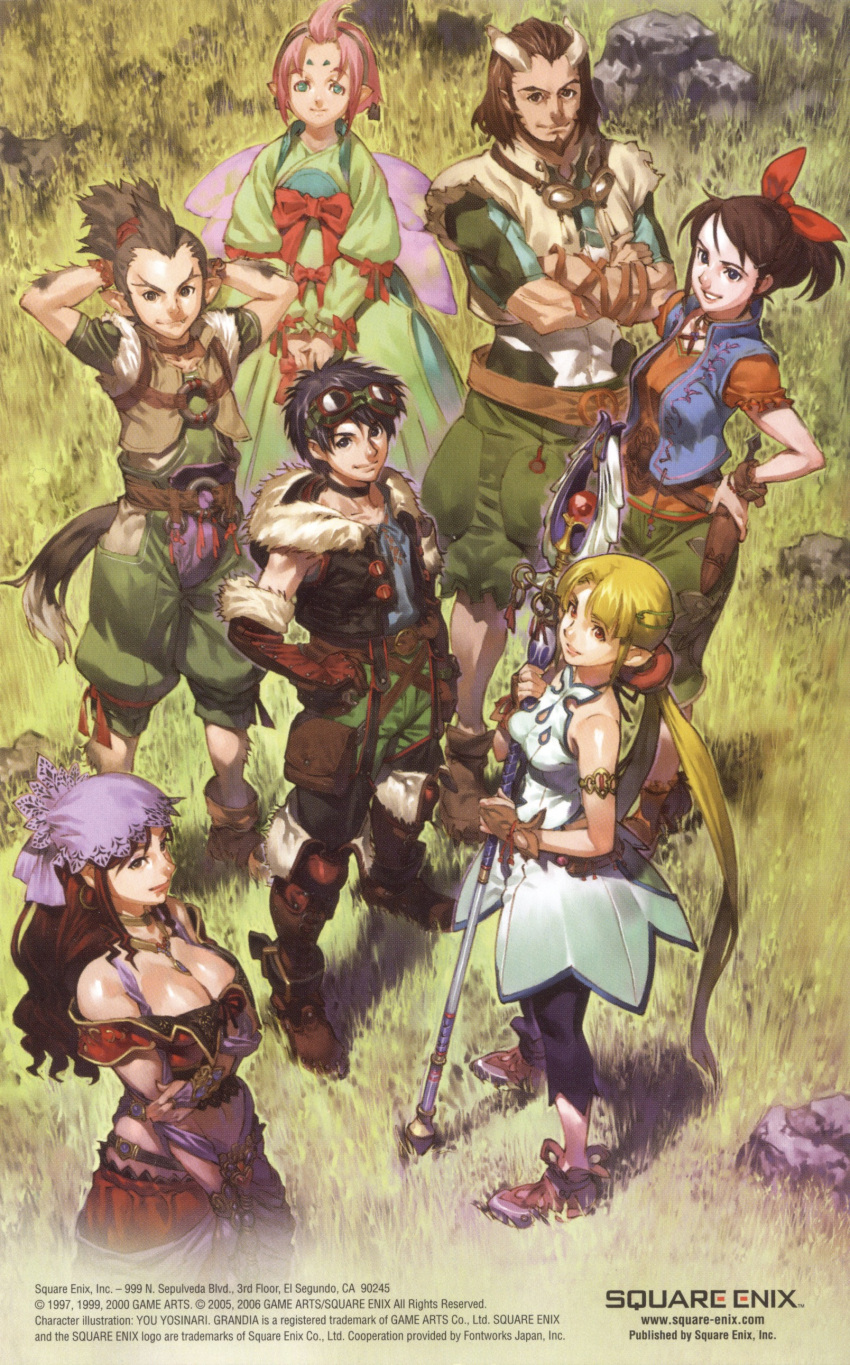 absurdres, alfina, alonso, dahna, grandia, grandia_iii, highres, miranda_(grandia_iii)