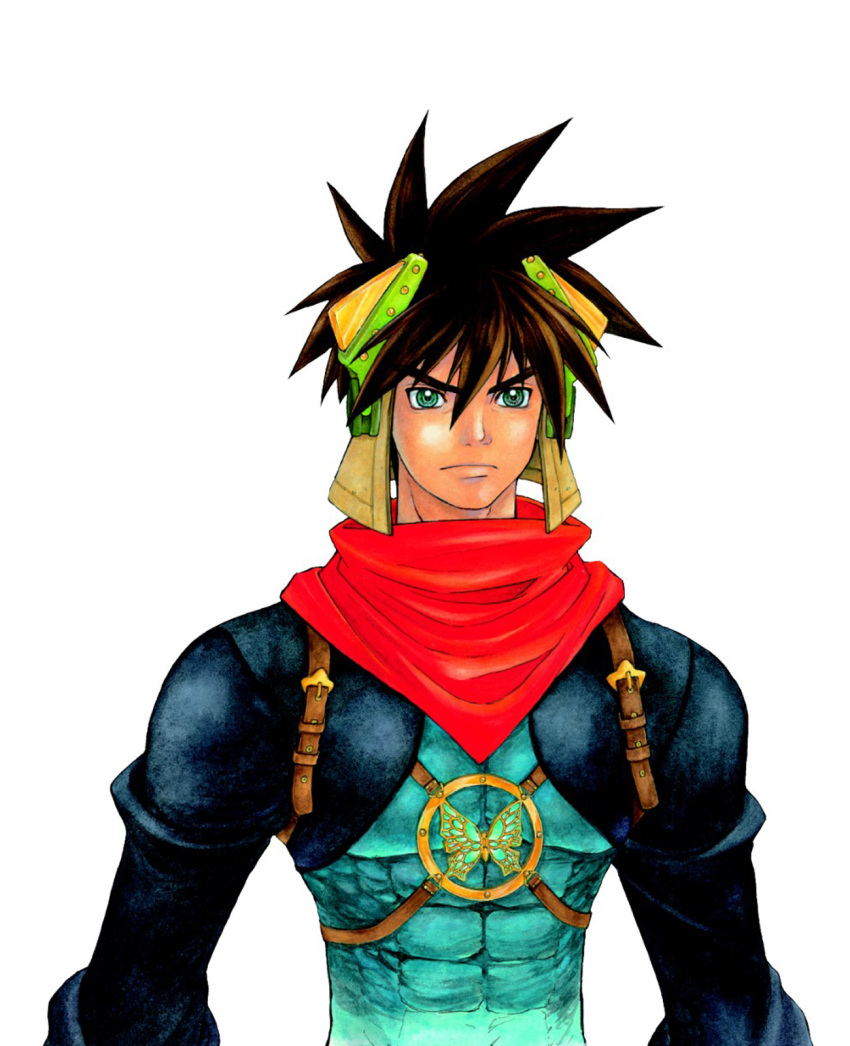 grandia, grandia_ii, highres, kanoe_youshi, male, ryudo, scan