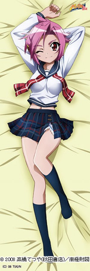 etorofu_kujira, lying, penguin_musume, pink_hair, school_uniform
