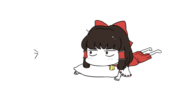 1girl, angry, animated, animated_gif, barefoot, bow, brown_hair, chibi
