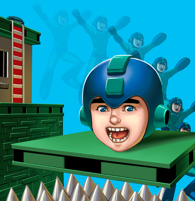 1up, bizarre, masao, mega_man_(character), mega_man_(classic), mega_man_(series), realistic, rockman