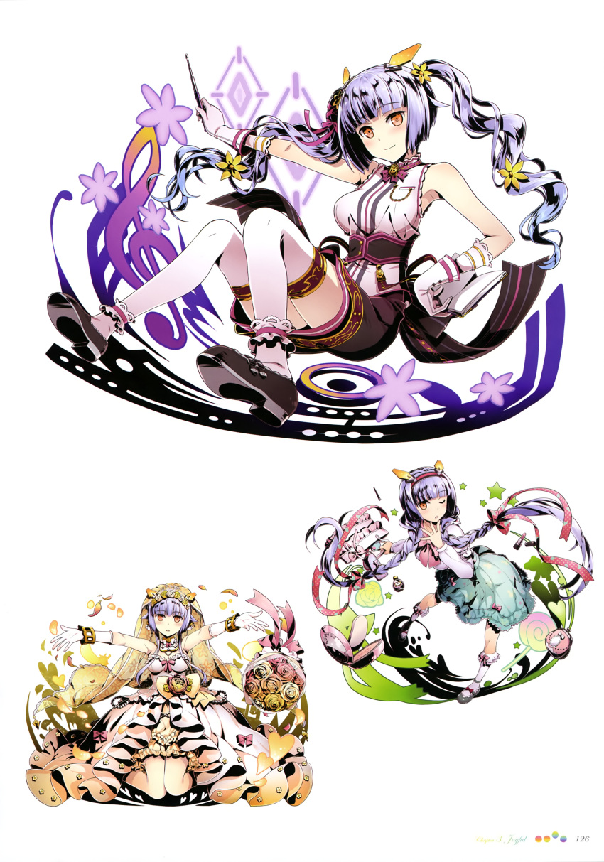 1girl, ;o, absurdres, airborne, arm_up, armpits, bag, bangs