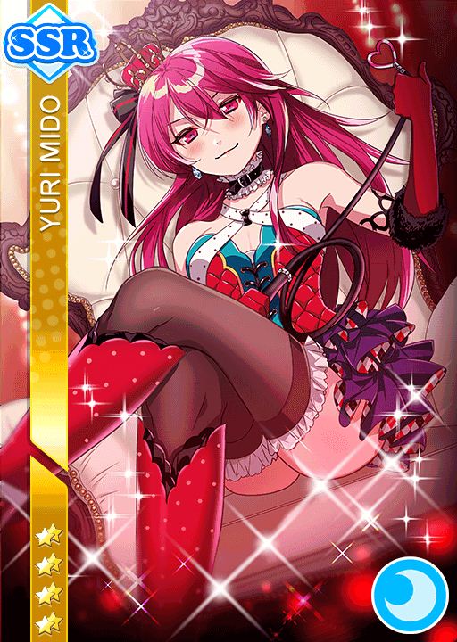 blush, character_name, dress, long_hair, love_live!_school_idol_festival, midou_yuuri, pink_hair, red_eyes