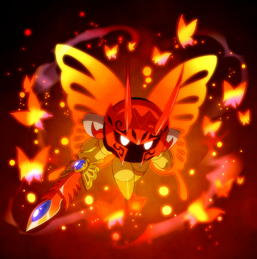 1boy, black_background, bug, butterfly, butterfly_wings, commentary_request, gurifon, holding