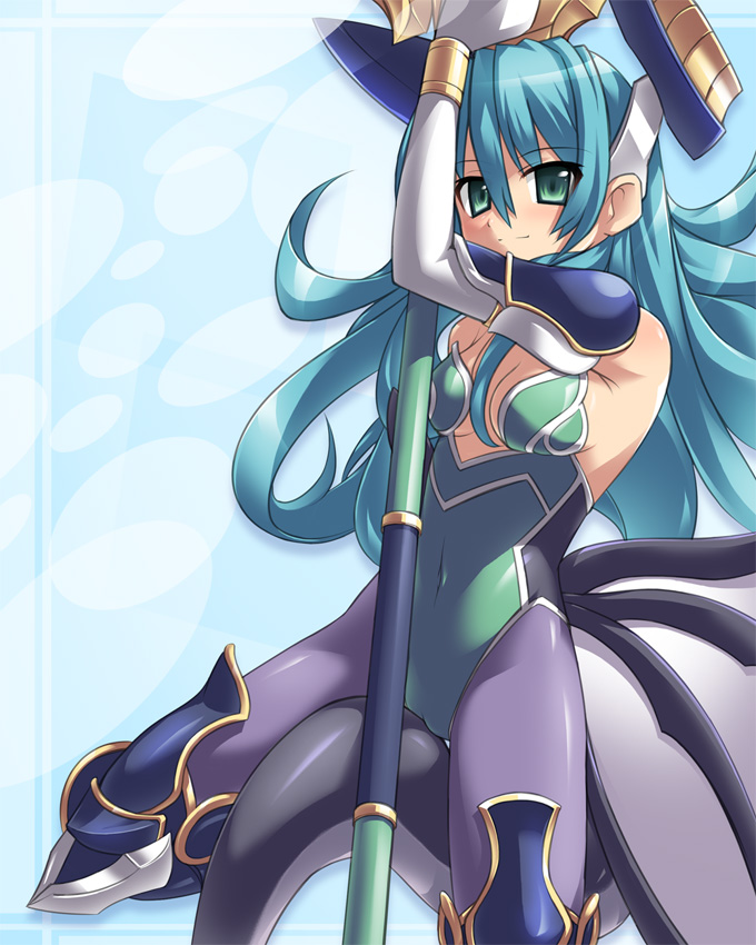 kaneno_akia, katami_shinta, long_hair, shinrabansho, shinrabanshou, staff, tail