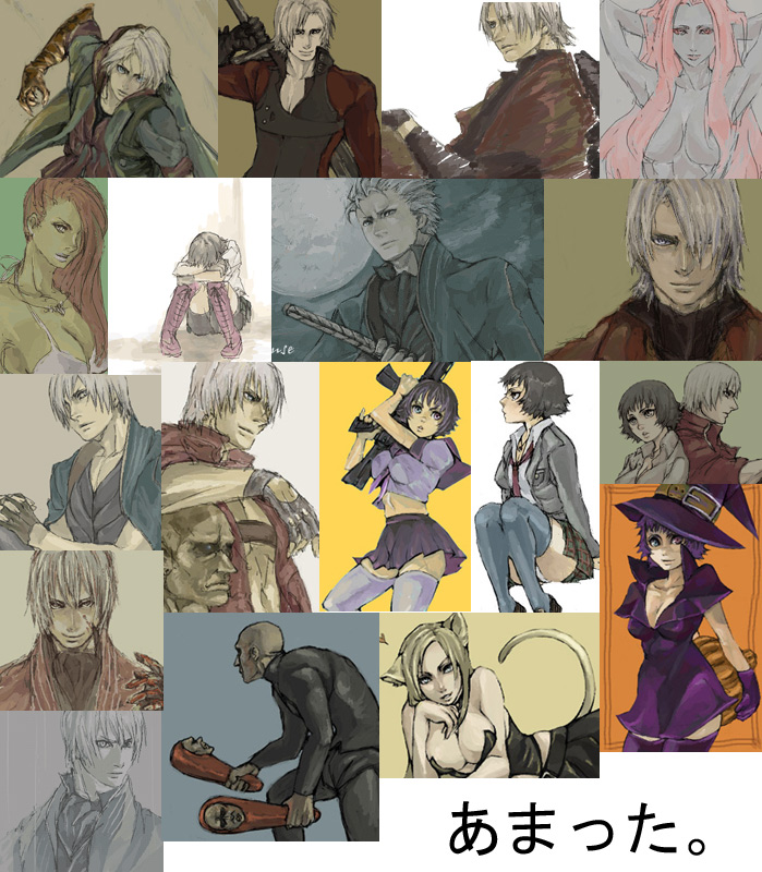 arkham, dante, dante_(devil_may_cry), devil_may_cry, devil_may_cry_(series), devil_may_cry_2, devil_may_cry_3, lady