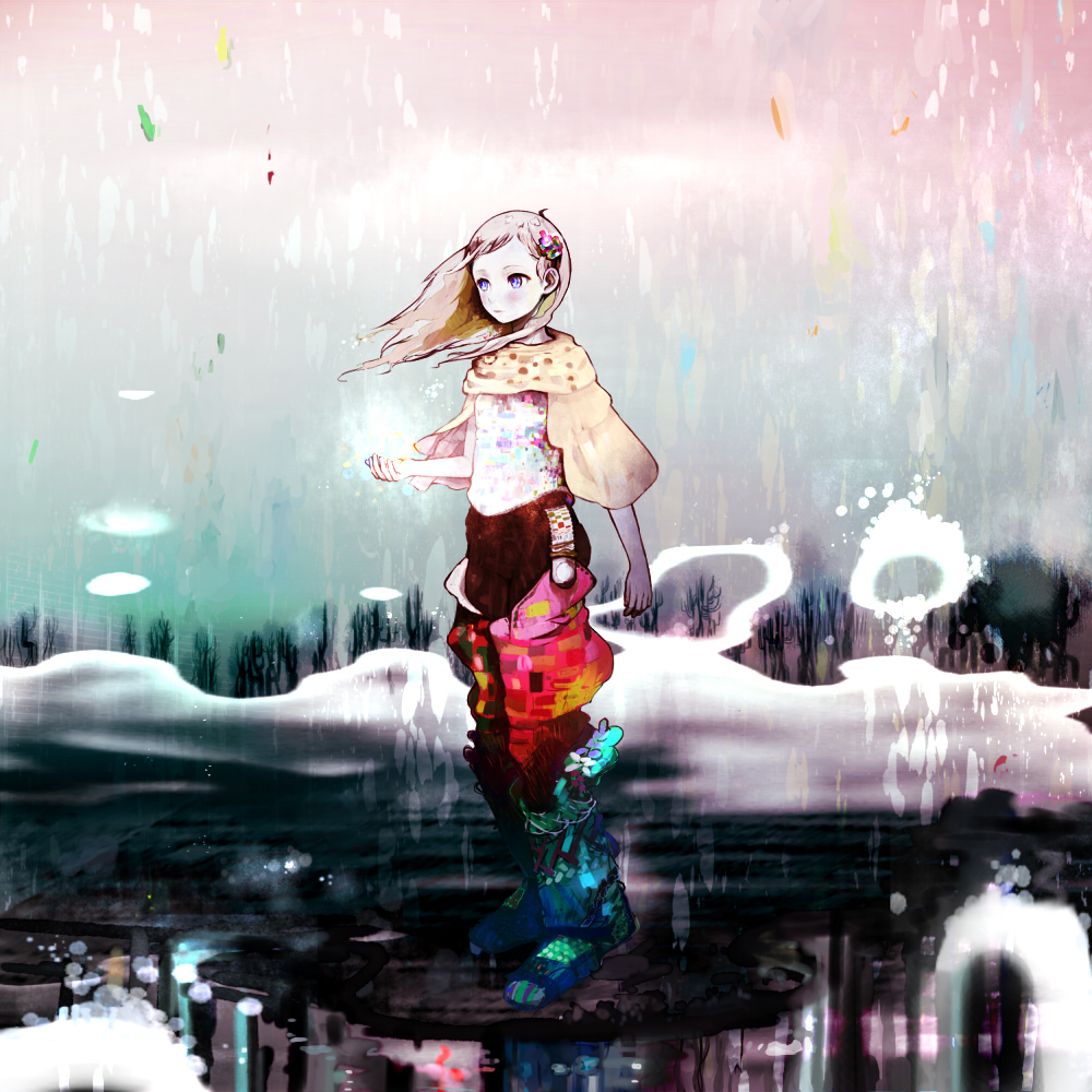 blue_eyes, blush, clothes, cold, fashion, felt, long_hair, original