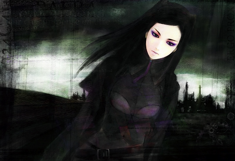 ergo_proxy, eyeshadow, fm77_(artist), long_hair, real_mayer