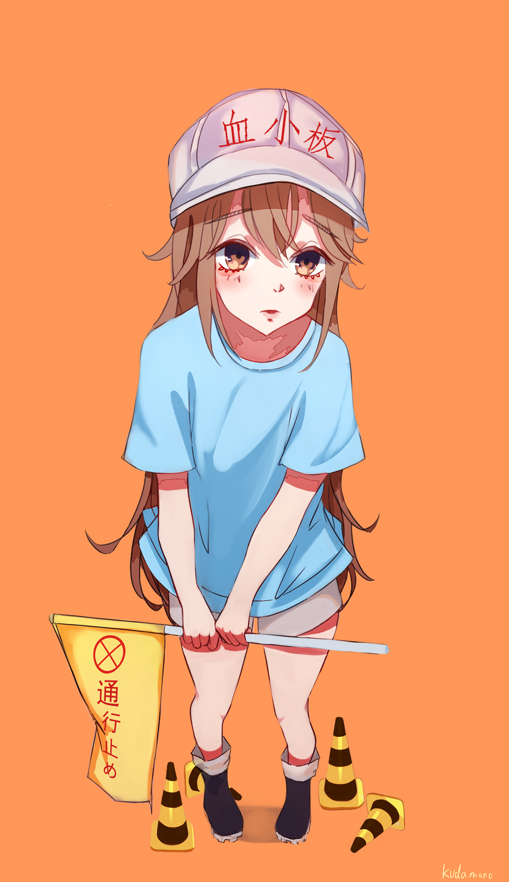 anime_girl, girl, hataraku_saihou, kesshouban, tagme