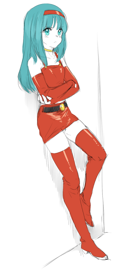 1boy, against_wall, ayo_(isy8800), bare_shoulders, belt, blue_eyes, blue_hair, blush