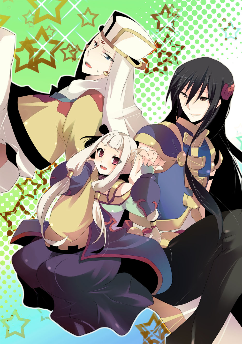 gao_hai, highres, kurohara_yuu, li_xingke, tianzi