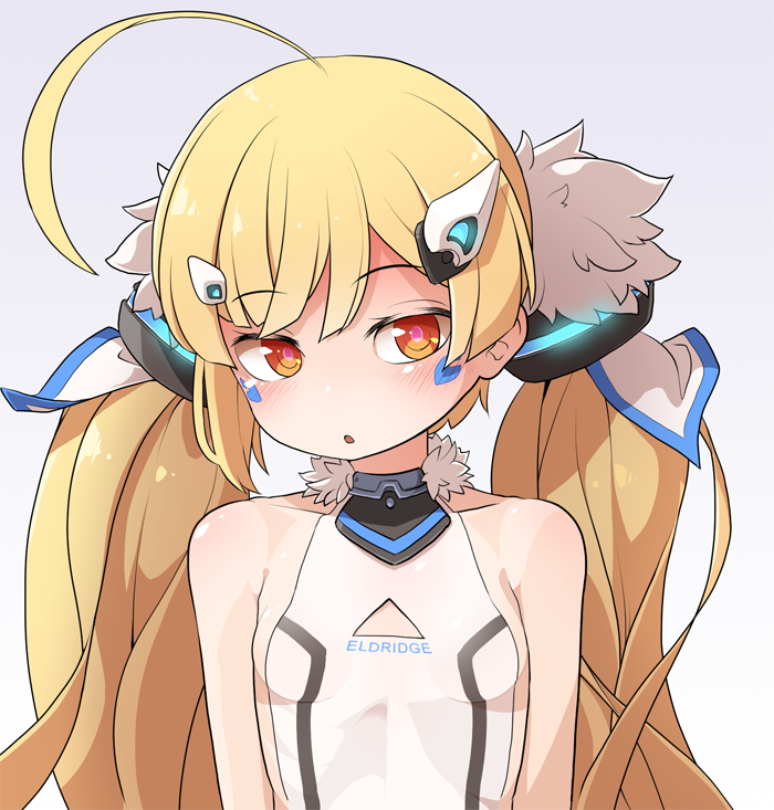 1girl, akaino_(akaomi), arms_at_sides, azur_lane, bangs, blonde_hair, blush, breasts