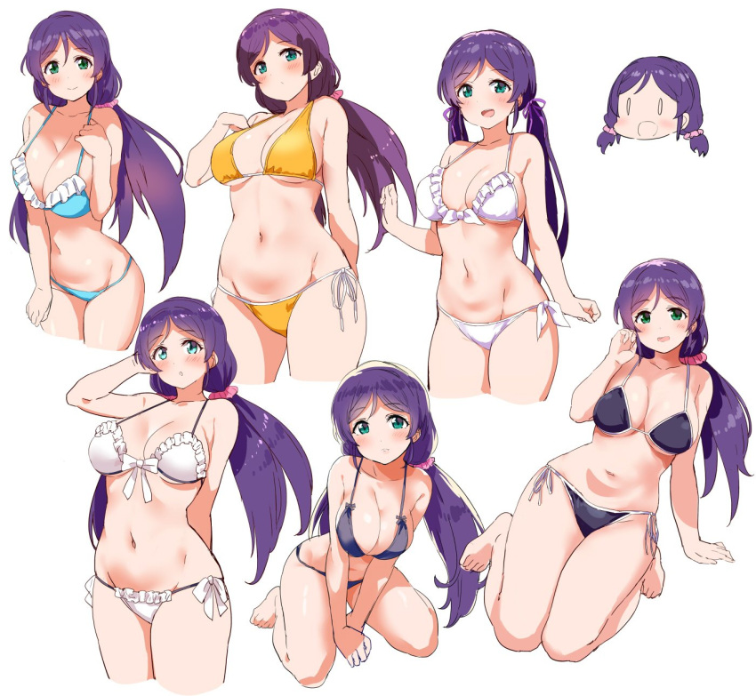 0_0, 1girl, :d, :o, arm_support, arm_up, bangs, bare_arms