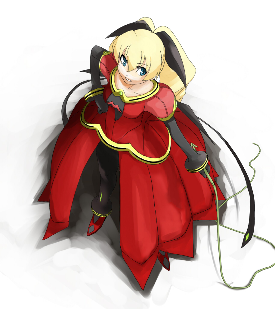 blonde_hair, blue_eyes, long_hair, mai_otome, my-otome, rosalie_claudel, smile, whip