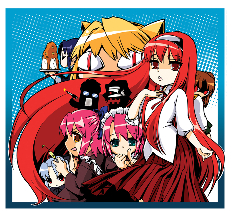 everyone, hisui, kohaku, len, long_skirt, michael_roa_valdamjong, mytyl, neko_arc