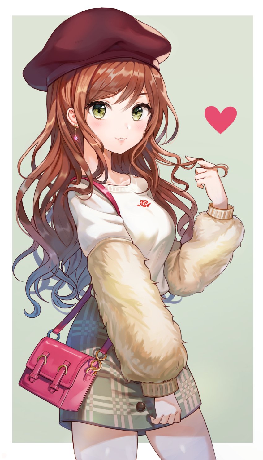 1girl, :3, absurdres, bag, bang_dream!, bang_dream!_girls_band_party!, bangs, brown_hair