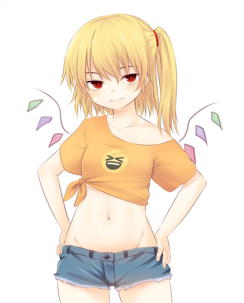 1girl, alternate_costume, bangs, bare_shoulders, blonde_hair, blush, breasts, casual