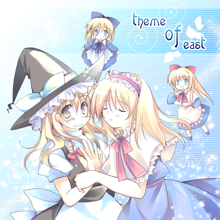 blonde_hair, doll, hourai, hourai_doll, kirisame_marisa, long_hair, mizuki_toko, mizukitoko_(pixiv)