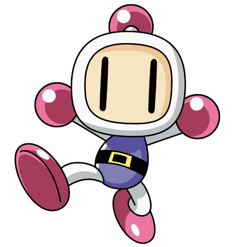 1boy, bomberman, bomberman_online, hudson_soft, konami, mizuno_shouji, no_humans, no_mouth