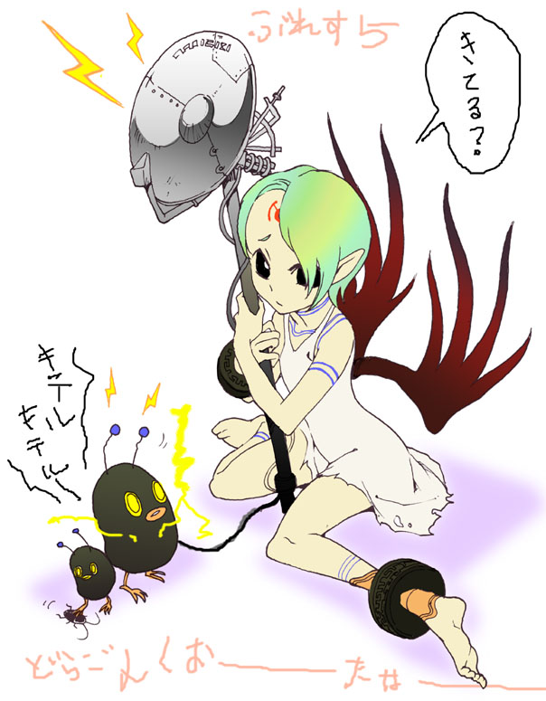 1girl, anklet, barefoot, bracelet, breath_of_fire, breath_of_fire_v, capcom, commentary_request