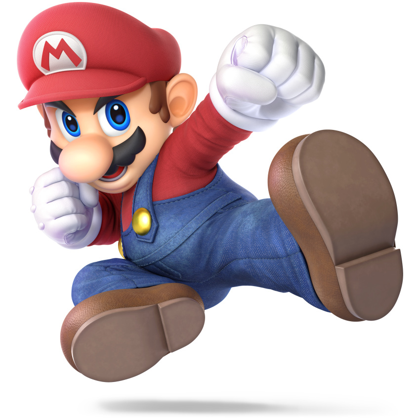1boy, 3d, blue_eyes, brown_footwear, brown_hair, cap, full_body, gloves