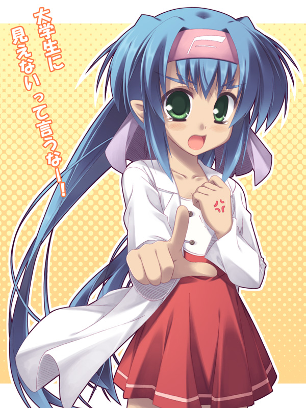 finger_pointing, klan_klein, macross, macross_frontier, moriguchi_yuu, pointing