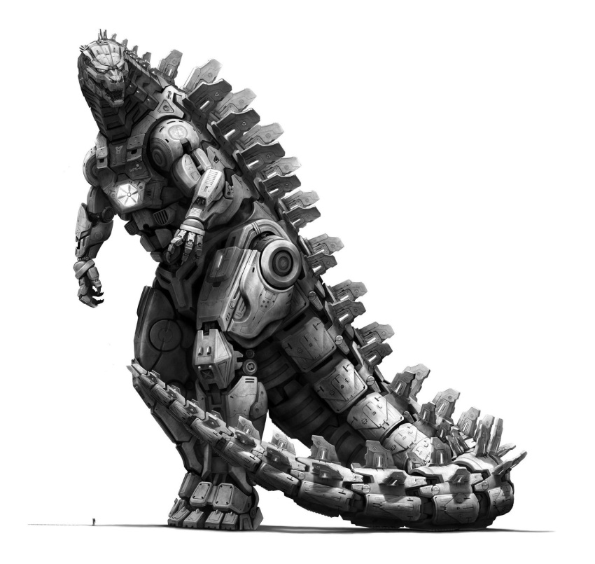 claws, commentary, cyberpunk, cyborg, eatalllot, english_commentary, full_body, giant