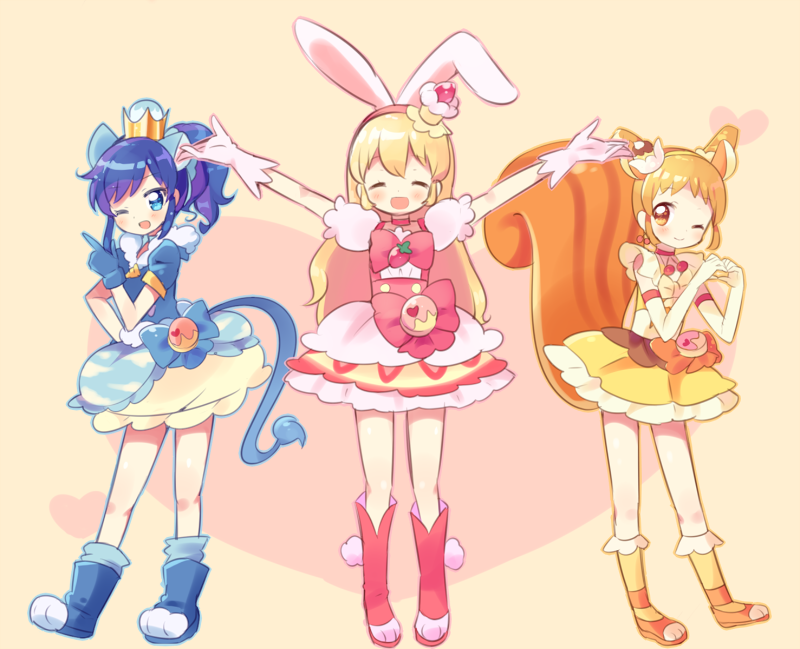 3girls, :d, ;), ;d, ^_^, ^o^, aikatsu!, aikatsu!_(series)