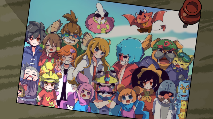 18-volt, 5-volt, 9-volt, ana_(warioware), ashley_(warioware), dr._crygor, dribble, everyone