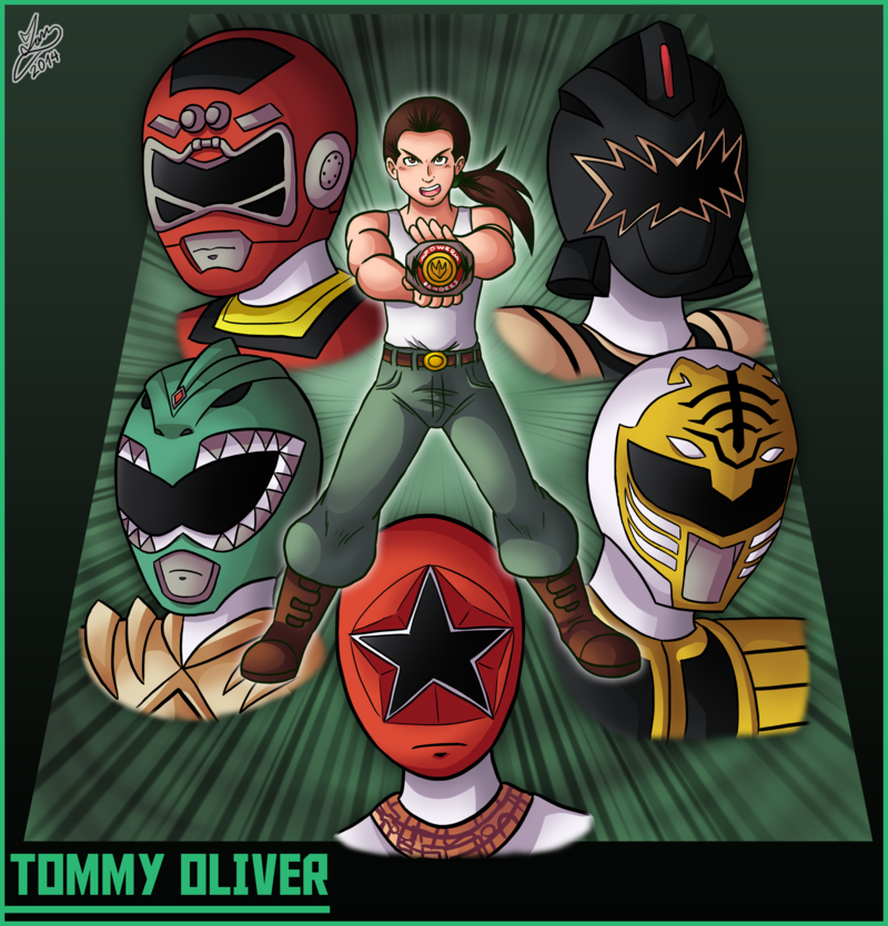 1boy, belt, black_dino_thunder_ranger, boots, brown_eyes, brown_footwear, brown_hair, commentary