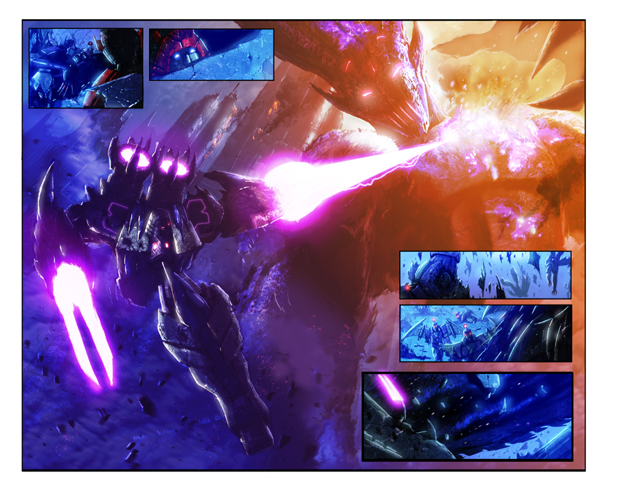 6+boys, 80s, arm_blade, arm_cannon, armor, battle, beam, blade
