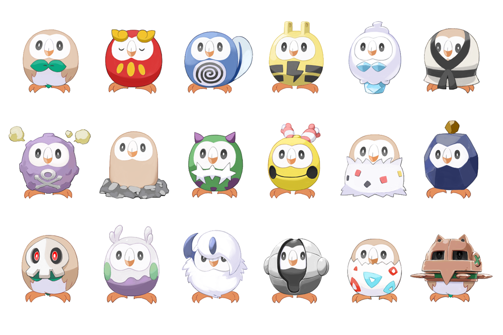 absol, chingling, creatures_(company), darumaka, diglett, duskull, elekid, game_freak, gen_1_pokemon, gen_2_pokemon, gen_3_pokemon, gen_4_pokemon, gen_5_pokemon, gen_6_pokemon, gen_7_pokemon, goomy, koffing, nintendo, pokemon, pokemon_(creature), poliwag, registeel, roggenrola, rowlet, scatterbug, throh, togepi, tornadus, type:_null, vanillite
