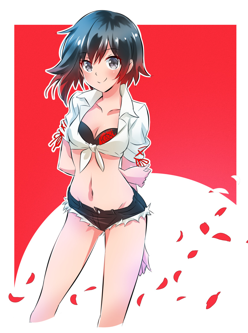 1girl, absurdres, alternate_costume, arm_at_side, arm_behind_back, arms_behind_back, bangs, bare_legs