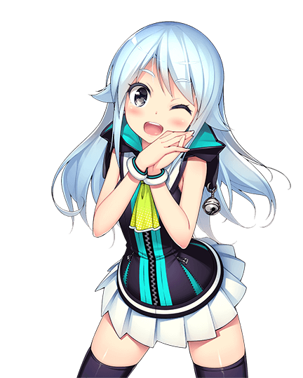 ;d, bell, bracelet, daibouken!_yukeyuke_osawari_island, dress, eyebrows_visible_through_hair, grey_eyes, hood
