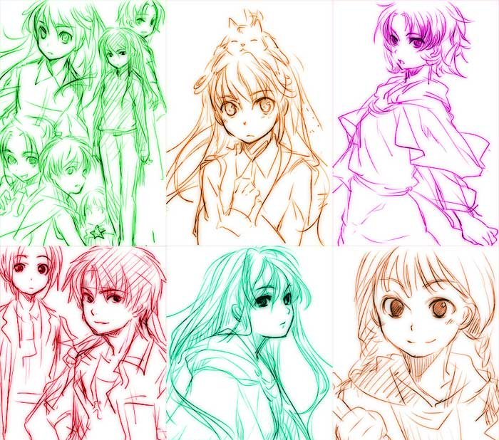 ame_yamori, azalie_cait_sith, cleo_everlastin, leki, majic_lin, majutsushi_orphen, orphen