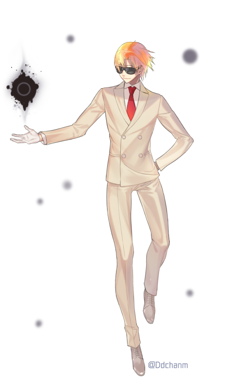 1boy, closed_mouth, dd_(vktr4837), double-breasted, energy_ball, fate_(series), floating, formal