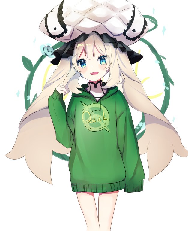 1girl, :d, ameshizuku_natsuki, bangs, blue_eyes, blush, clothes_writing, eyebrows_visible_through_hair
