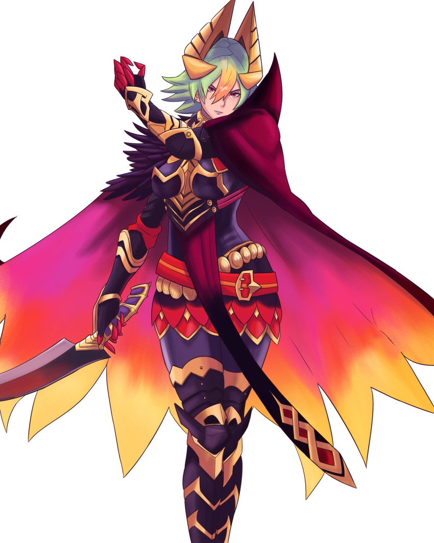 1girl, absurdres, belt, boots, breastplate, breasts, cape, crown