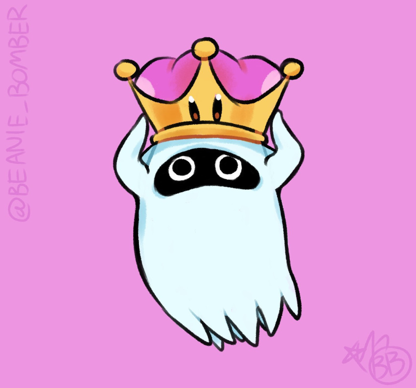 artist_name, beanie_bomber, blooper, commentary, crown, english_commentary, highres, super_mario_bros.