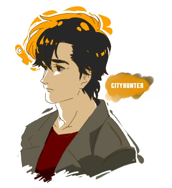 black_hair, city_hunter, male, ryo_saeba, saeba_ryou