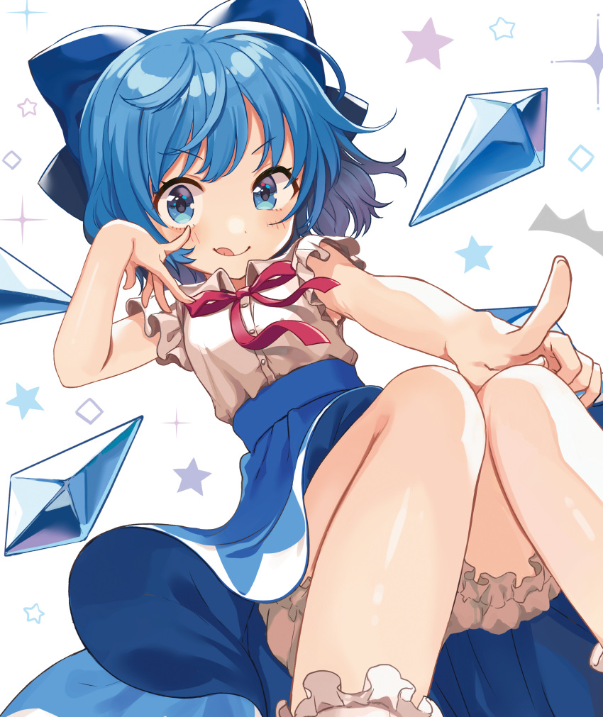 /\/\/\, 1girl, :q, absurdres, adapted_costume, akanbe, bare_arms, bare_legs