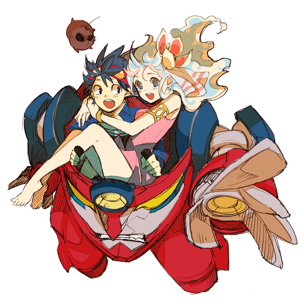barefoot, blush, boota, carry, carrying, feet, gurren, hug