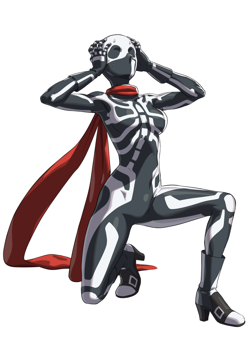 1girl, black_bodysuit, black_gloves, bodysuit, boots, fighting_ex_layer, genderswap, genderswap_(mtf)