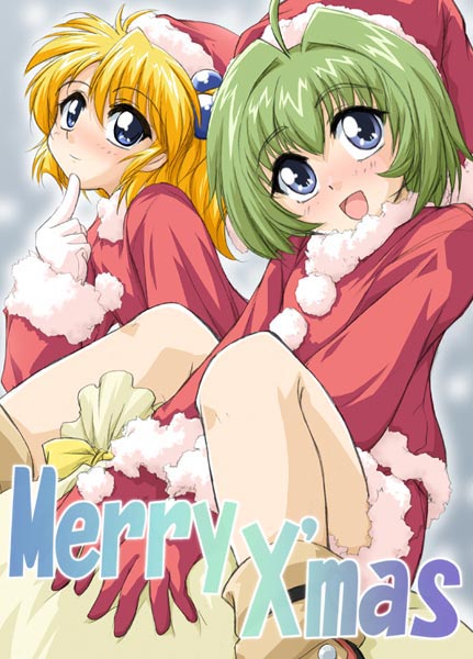 mihiro_ardygun, presia_zenoskis, santa, santa_costume, super_robot_wars, super_robot_wars_the_lord_of_elemental, super_robot_wars_w